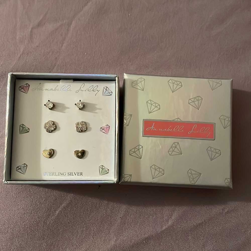 Earrings from Annabelle Lilly three pairs